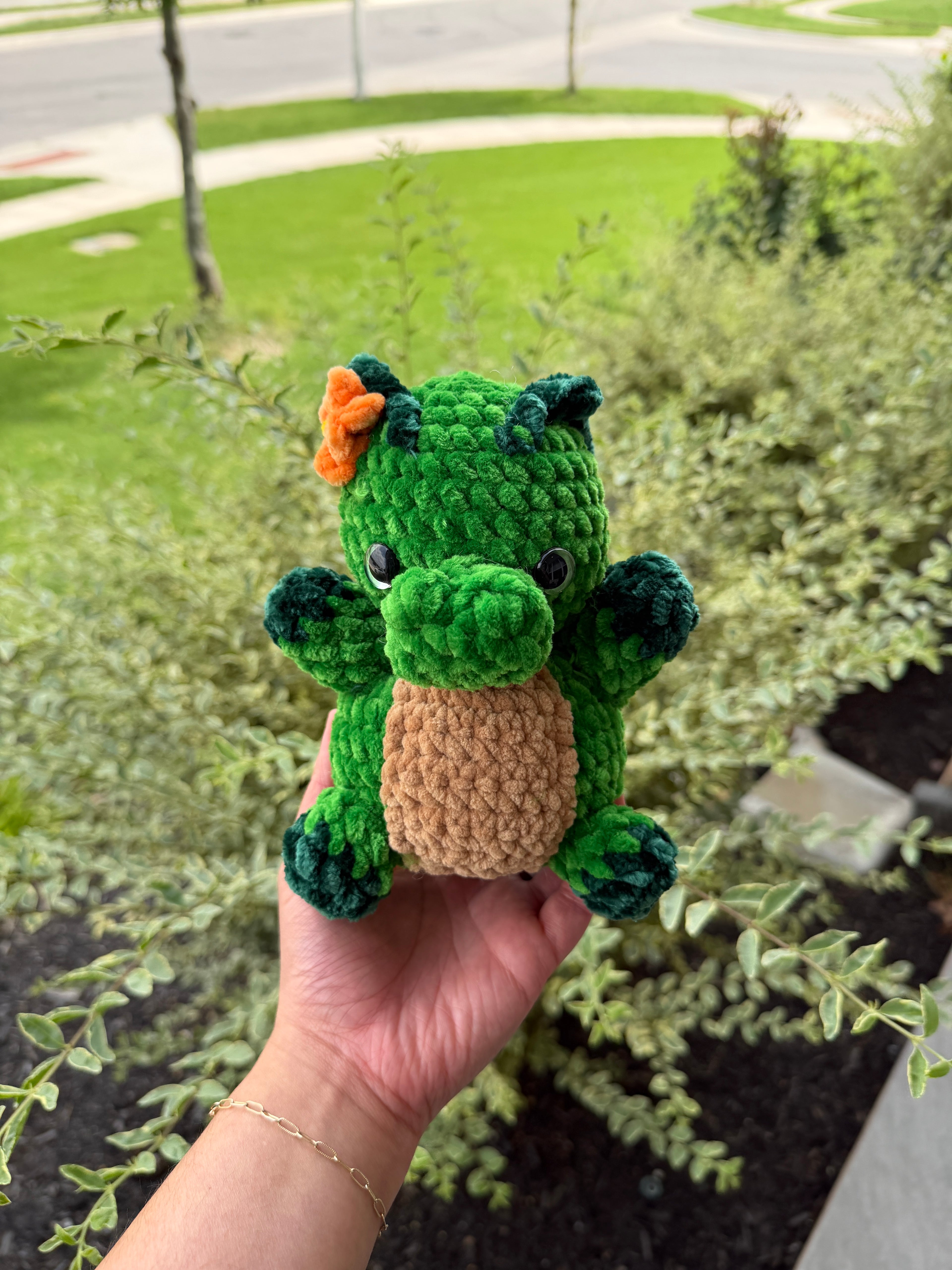 Chonky Crocodile Pattern